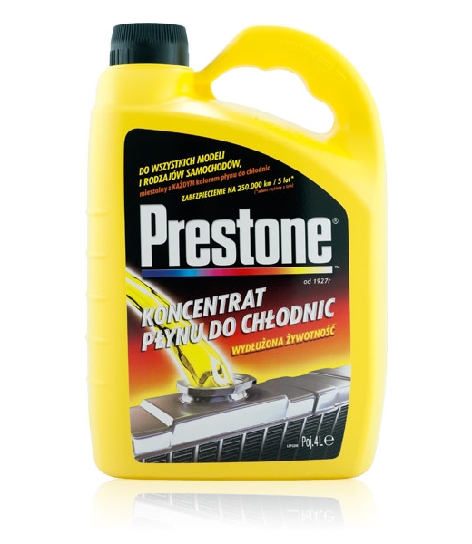 Koncentrat płynu do chłodnic Prestone.png