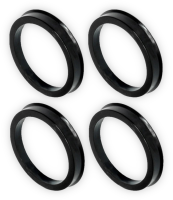 Pierścienie centrujące 66,1/56,1 mm | Tworzywo | Komplet 4 szt.
