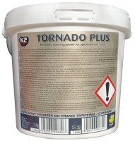 K2 - TORNADO PLUS - zapachowy preparat do prania dywanów i tapicerki - 1kg