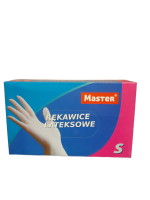 Rękawice lateksowe bezpudrowe - roz. S