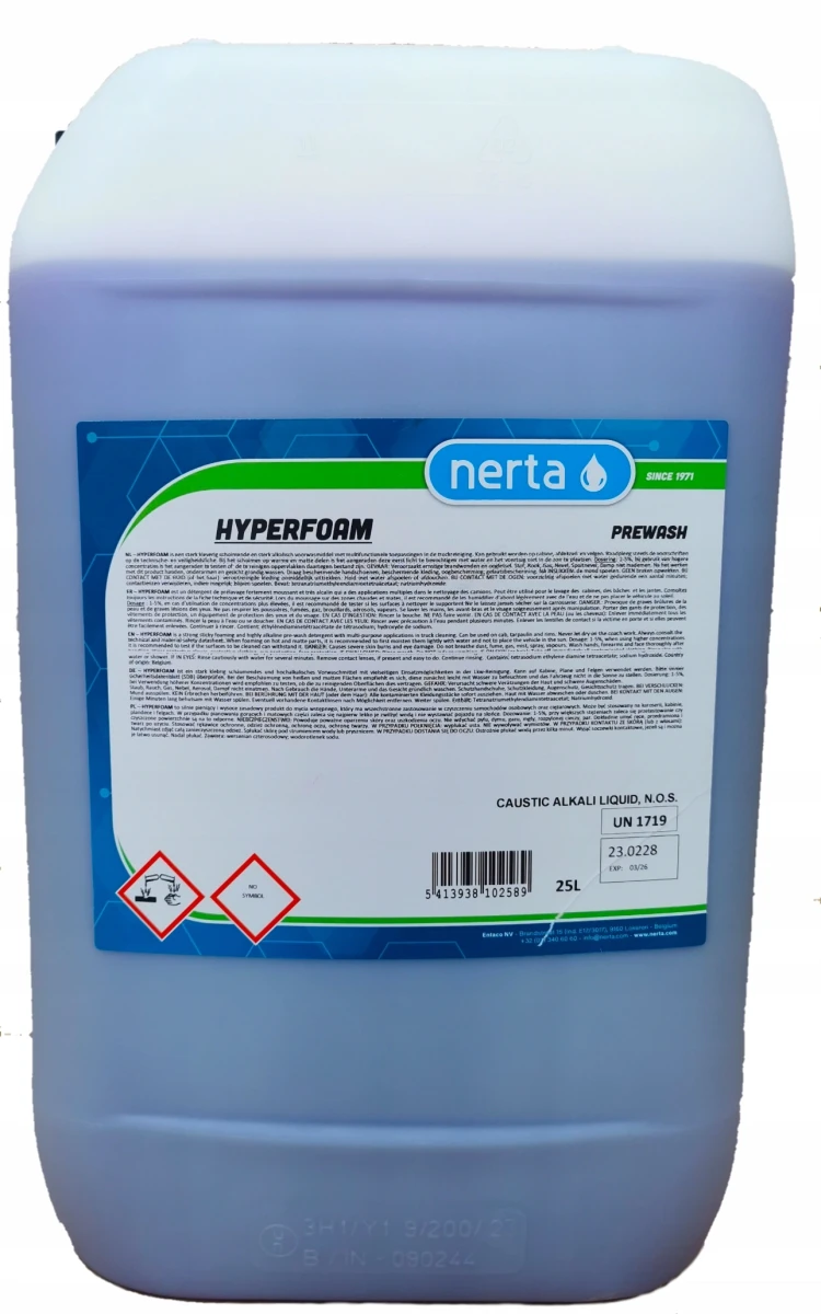 Nerta - Hyperfoam - Piana aktywna do ciężarówek 25L