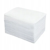 Ręcznik włókninowy - medium w płatach 34 x 20 cm biały 100 szt.