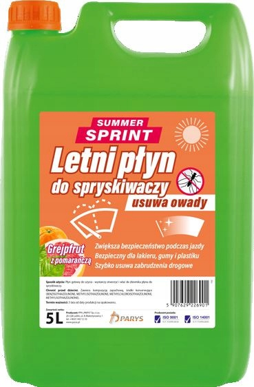 Summer Sprint letni płyn do spryskiwaczy.png